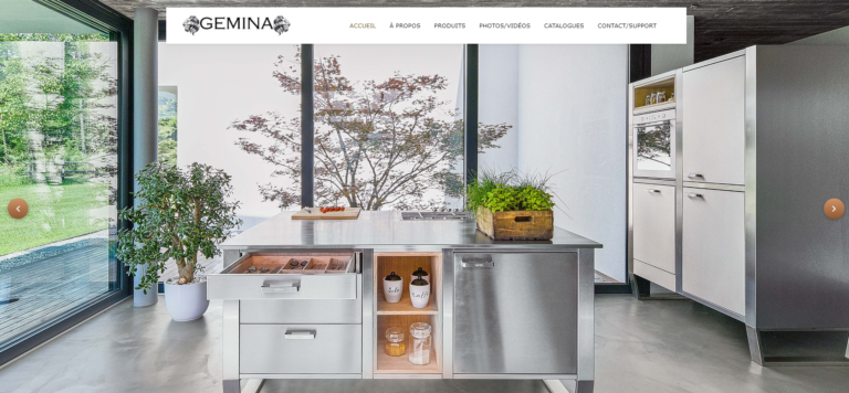 Site web Gémina